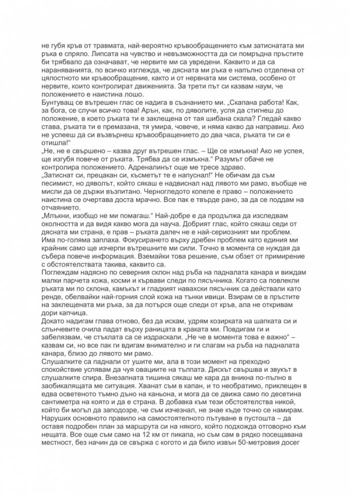 127 часа: Между живота и скалите