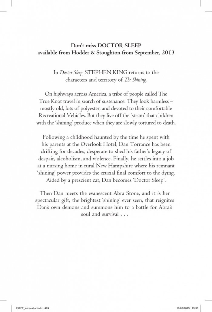 Doctor Sleep