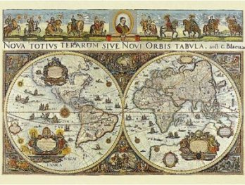 Пъзел 3000 ч. World Map , 1665 170548