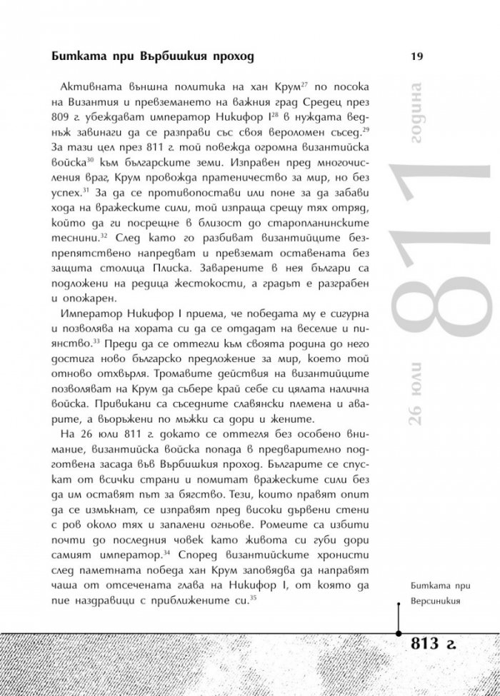 Българската история накратко. 250 значими събития