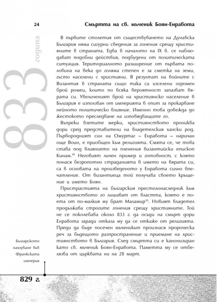 Българската история накратко. 250 значими събития
