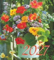 Календар 2027: Цветя