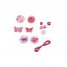 DJ09857 ИГРА СЪЗДАЙ БИЖУТА FANCY BEADS BUTTERFLIES ST1