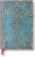 Бележник Paperblanks Silver Filigree Mini, Lined/ 5658