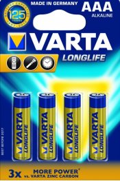 Батерия VARTA LONGLIFE LR 03 AAA   4 бр.
