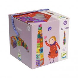 Кубчета за деца 10Nature and Animal Blocks DJ08505