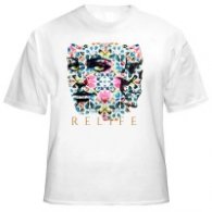 Фланелка Reliefe бяла