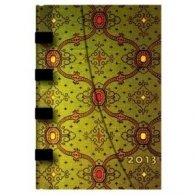 Бележник Paperblanks Diary 2013 French Ornate Vert Mini Day, Lined/ 9947