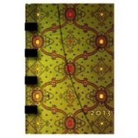 Бележник Paperblanks Diary 2013 French Ornate Vert Mini Day, Lined/ 9947