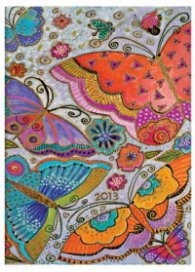 Бележник Paperblanks Diary 2013 Flutterbyes Micro day, Lined/ 9879