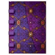 Бележник Paperblanks Diary 2013 French Ornate Violet Midi Day, Lined/ 0752