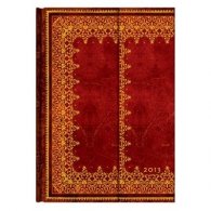 Бележник Paperblanks Diary 2013 Foiled Midi Day, Lined/ 0745