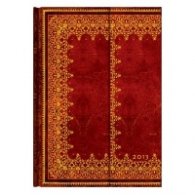 Бележник Paperblanks Diary 2013 Foiled Midi Day, Lined/ 0745