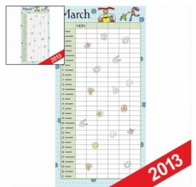 Calendar 2013: Mum's Busy Day