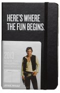 Бележник Moleskine Daily Diary Planner 2013: Star Wars Black [Hard Cover] [1045]