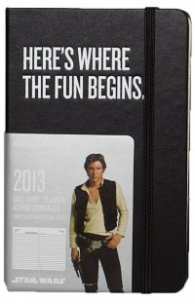 Бележник Moleskine Daily Diary Planner 2013: Star Wars Black [Hard Cover] [1045]