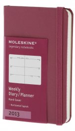 Moleskine Daily Planner Magenta 2013 Large [Hard Cover] [1953]