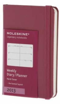 Moleskine Daily Planner Magenta 2013 Large [Hard Cover] [1953]