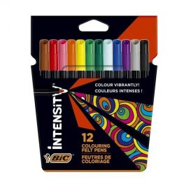 Флумастери BIC Intensity, 12 цвята 10910056
