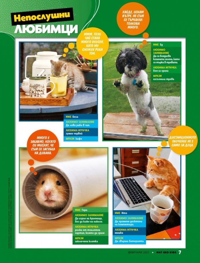 National Geographic KIDS България Февруари/2022