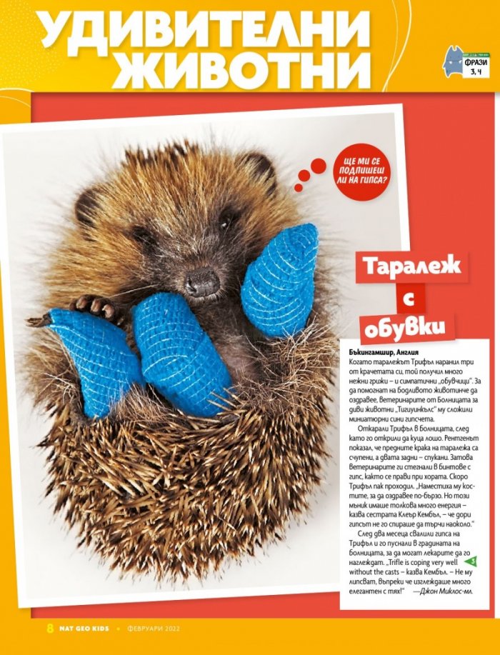 National Geographic KIDS България Февруари/2022