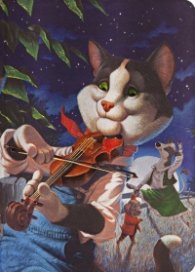 Бележник Paperblanks CAT AND THE FIDDLE Merrymakers, Midi, Liined/2212