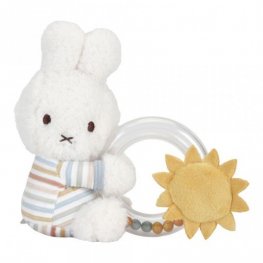 Дрънкалка Мифи с Пръстен Vintage Sunny Stripes NIJN853