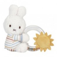 Дрънкалка Мифи с Пръстен Vintage Sunny Stripes NIJN853