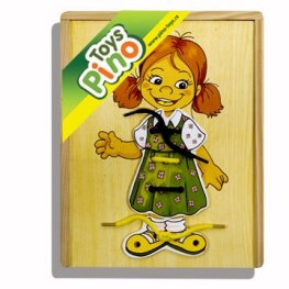 Toys Pino Пъзел за шиене - момиче 4320-1