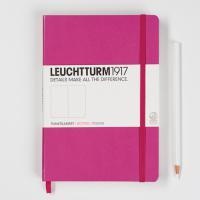 Бележник Leuchtturm 1917 Medium Liniert [Ruled], Hardcover, Pink/ 339 573
