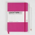 Бележник Leuchtturm 1917 Medium Liniert [Ruled], Hardcover, Pink/ 339 573