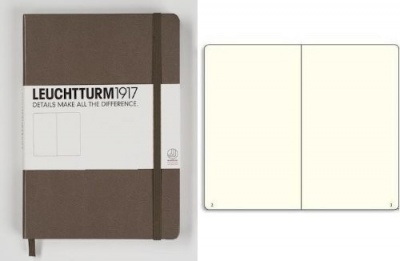 Бележник Leuchtturm 1917 Medium Blanko [Plain], Hardcover, Taupe/ 339 579