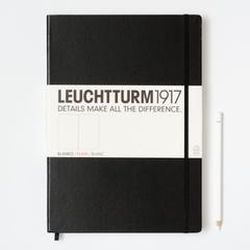 Бележник Leuchtturm 1917 Master Blanko [Plain], Hardcover, Black/ 308227