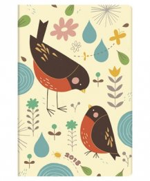 Бележник Paperblanks 2018 Diary Mother Robin, Mini, Lined/ 41665