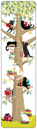 Книгоразделител - Котешка библиотека CARTES D'ART