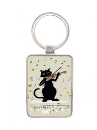Ключодържател - коте с цигулка KIUB